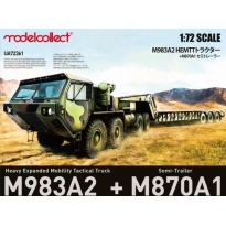 Modelcollect UA72361 M983A2 Heavy Expanded Mobility Tactical Truck + M870A1 Semi-Trailer (1:72)