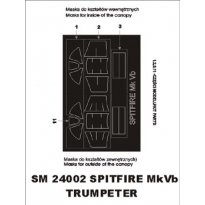 Mini Mask SM24002 Spitfire Mk V B (1:24)