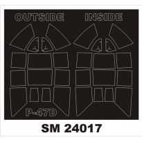 Mini Mask SM24017 P-47D Razorback (1:24)