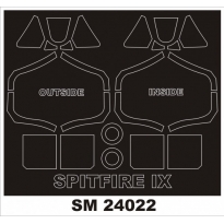 Mini Mask SM24022 Spitfire IX (1:24)