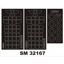 Mini Mask SM32167 OS-2U Kingfisher (1:32)