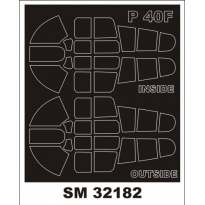 Mini Mask SM32182 P-40F Warhawk (1:32)