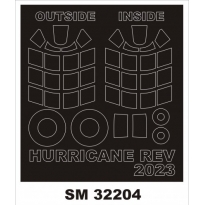 Mini Mask SM32204 Hurricane IIB (1:32)