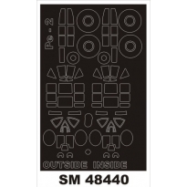Mini Mask SM48440 Pe-2 (1:48)