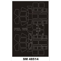 Mini Mask SM48514 PZL W-3 Sokół (1:48)