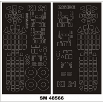 Mini Mask SM48566 Ki-21-Ib "Sally" (1:48)