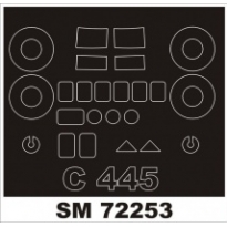Mini Mask SM72253 Caudron C-445 ( (1:72)