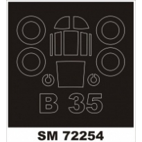 Mini Mask SM72254 Avia B-35 (1:72)