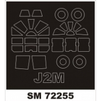 Mini Mask SM72255 J2M Raiden (1:72)