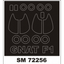 Mini Mask SM72256 Gnat F.1 (1:72)