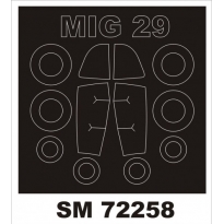 Mini Mask SM72258 MiG-29A (1:72)