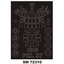 Mini Mask SM72310 PZL.37 Łoś (1:72)