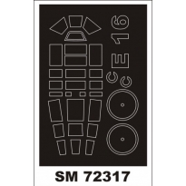 Mini Mask SM72317 E16A1 Zuiun (Paul) (1:72)