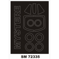 Mini Mask SM72335 SMB-2 Super Mystere (1:72)