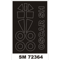 Mini Mask SM72364 Ki-43 Oscar (1:72)