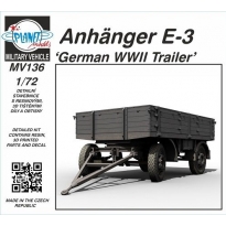 Planet Models MV136 Anhänger E-3 German WWII Trailer (1:72)