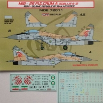 MiG-29 Fulcrum A Iran (1:72)