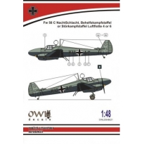 OWL DS48021 Fw 58 C Weihe Nachtschlacht (1:48)