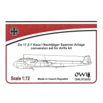 OWL R72052 Do 17 Z-7 Kauz I Nachtjager Spanner Anlage conversion set (1:72)