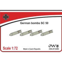OWL R72069 SC 50 bombs & decals (1:72)