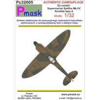 Supermarine Spitfire Mk.I/V Typ A - kamuflaż: Maska (1:32)