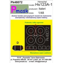Hs 123 A-1: Maska (1:48)