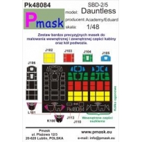 SBD -2/5 Dauntless: Maska (1:48)