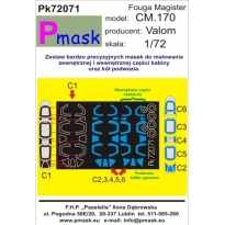 Fouga Magister CM.170: Maska (1:72)