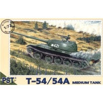 PST 72045 T-54/T-54A Medium Tank (1:72)