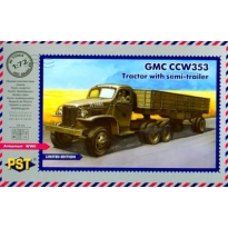 PST 72064 GMC CCW353 Tractor with semi-trailer- Limited Edition (1:72)