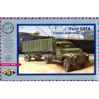 PST 72065 Ford G8TA Tractor with semi-trailer (1:72)