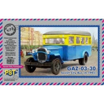 PST 72083 GAZ-03-30 (m.1945) Soviet City Bus (1:72)