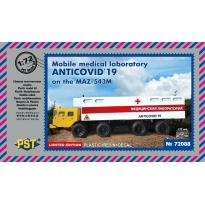 PST 72088 Mobile Medical Laboratory ANTICOVID 19 on the 'MAZ-543M (1:72)