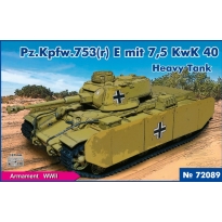PST 72089 Pz.Kpfw. 753(r) E heavy tank (1:72)