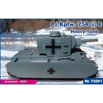 PST 72091 Pz.Kpfw. 754 (r) E Heavy Tank - Limited Edition (1:72)