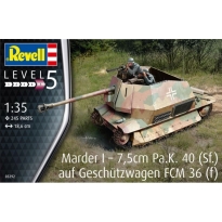 Revell 03292 Marder I 7,5cm Pa.K. 40 (Sf.) auf Geschützwagen FCM 36 (f) (1:35)