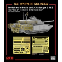 Rye Field Model 2001 Upgrade Solution Series for Challenger 2 TES (1:35)