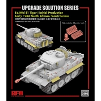 Rye Field Model 2006 Upgrade Solution Series for Sd.Kfz181 Tiger I Initial Production Early 1943 North African Front/Tunisia (1:35)