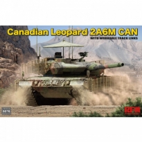 Rye Field Model 5076 Canadian Leopard 2A6M CAN with workable track links (1:35)