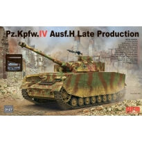 Rye Field Model 5127 Sd.Kfz.161/1 Panzerkampfwagen IV Ausf. H Late Production (w/engine & workable track links) (1:35)
