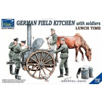 German Field Kitchen Scenery (1:35)