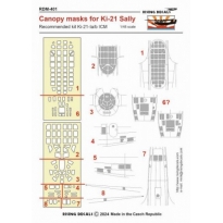 Rising Decals RDM401 Canopy mask for Ki-21-I "Sally" (1:48)