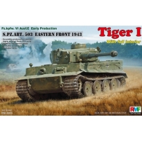 Rye Field Model 5003 Pz.kpfw.VI Ausf. E Early Production Tiger I S.PZ.ABT. 503 Eastern Front 1943 w/full interior (1:35)