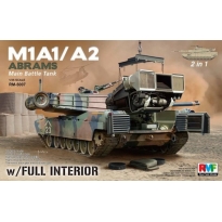 M1A1/A2 Abrams with Full Interior (2 in 1) (1:35)