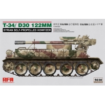 Rye Field Model 5030 T-34/D-30 122mm Syrian Self-Propelled Howitzer (1:35)