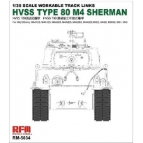 Rye Field Model 5034 HVSS T80 Track for M4 Sherman (1:35)
