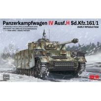 Rye Field Model 5046 Panzerkampfwagen IV Ausf.H Sd.Kfz.161/1 Early Production w/workable track links and suspension bars (1:35)