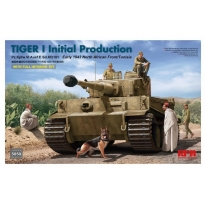 Rye Field Model 5050 Tiger I Initial Production Pz.Kpfw.VI Ausf.E Sd.Kfz181 Early 1943 North African Fronnt/Tunisia with full interior kit (1:35)