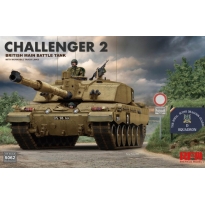 Rye Field Model 5062 Challenger 2 British Main Battle Tank with workable track links (1:35)