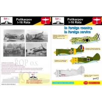 Polikarpov I-16 Rata - In a foreign country, in the foreign service part 2 (1:72)